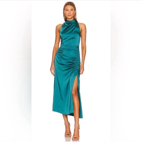 ALC Inez Dress in Emerald size 4 - Picture 8 of 13
